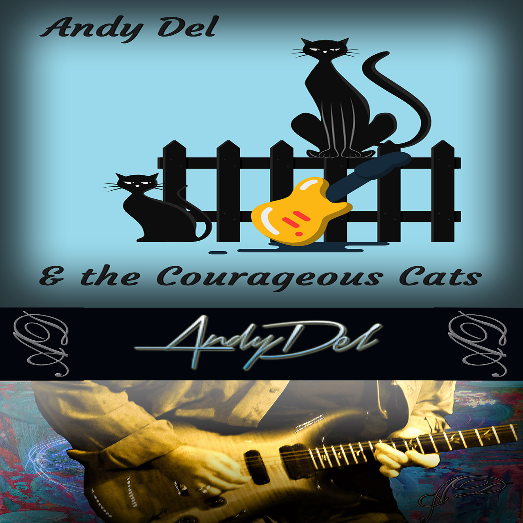 Andy Del and the Courageous Cats at Riptides - Saturday, Feb. 24th