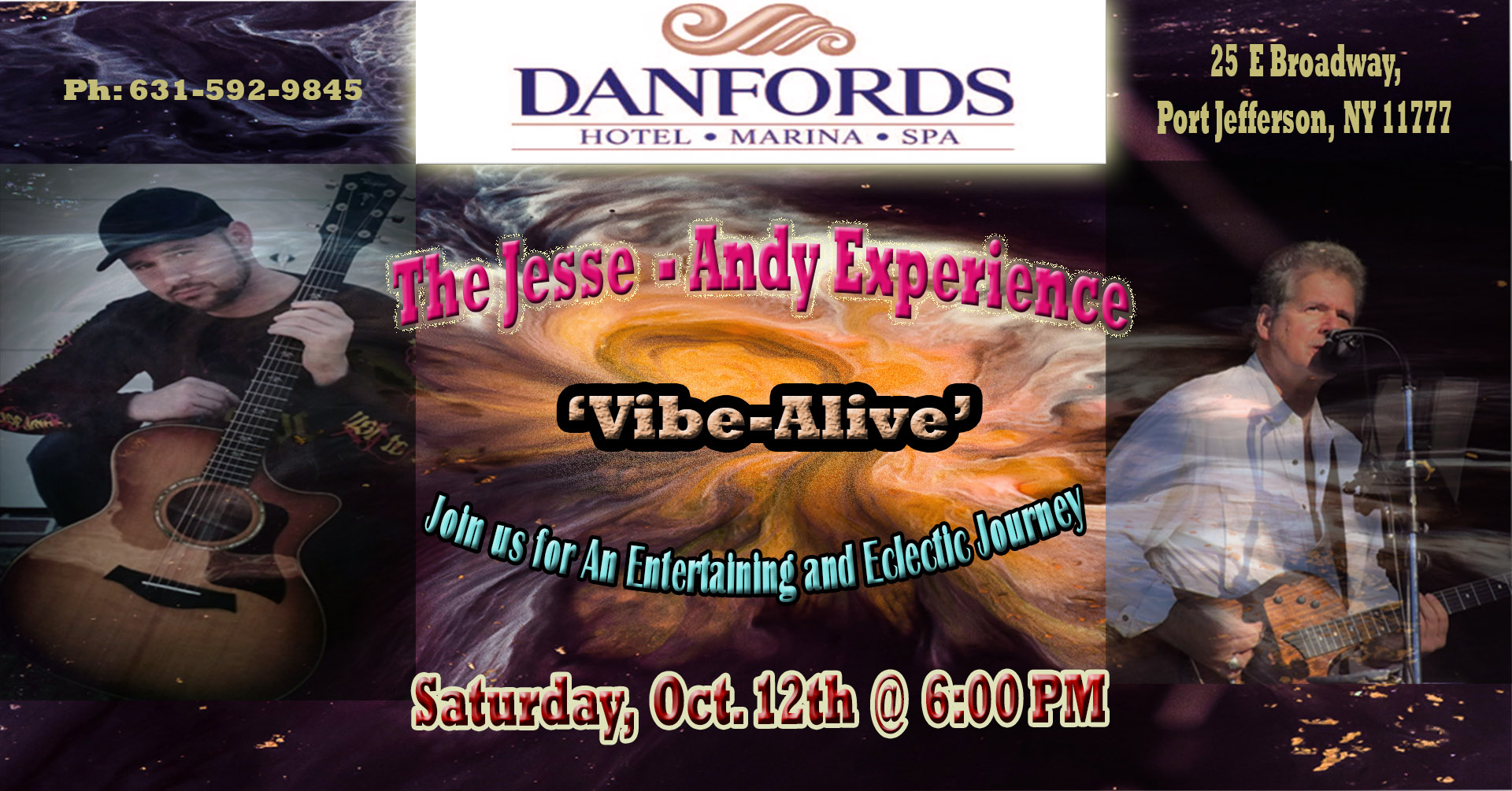 Vibe-Alive > The Jesse-Andy Experience at Danfords Hotel and Marina